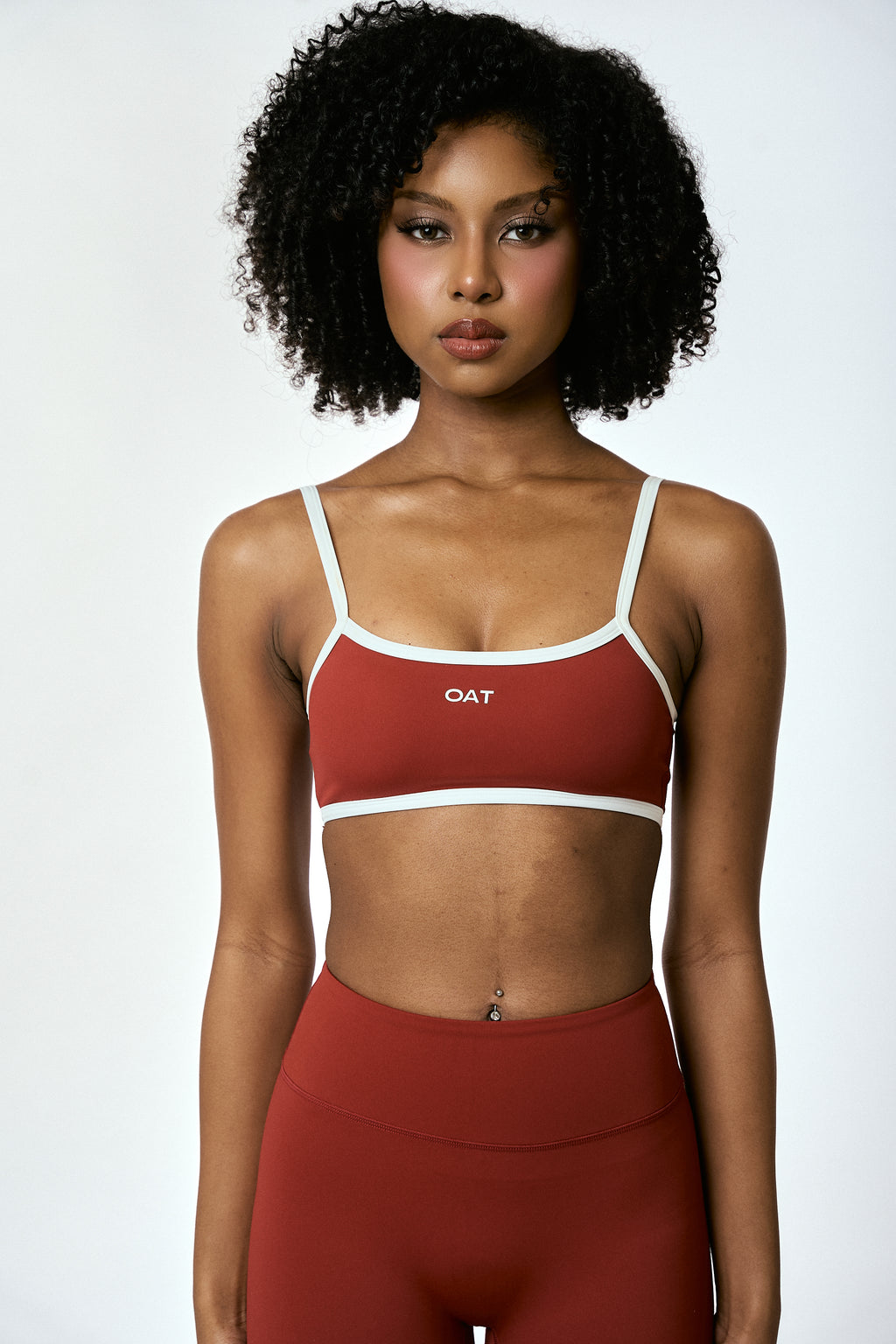 Form Rally Crop - Cherry