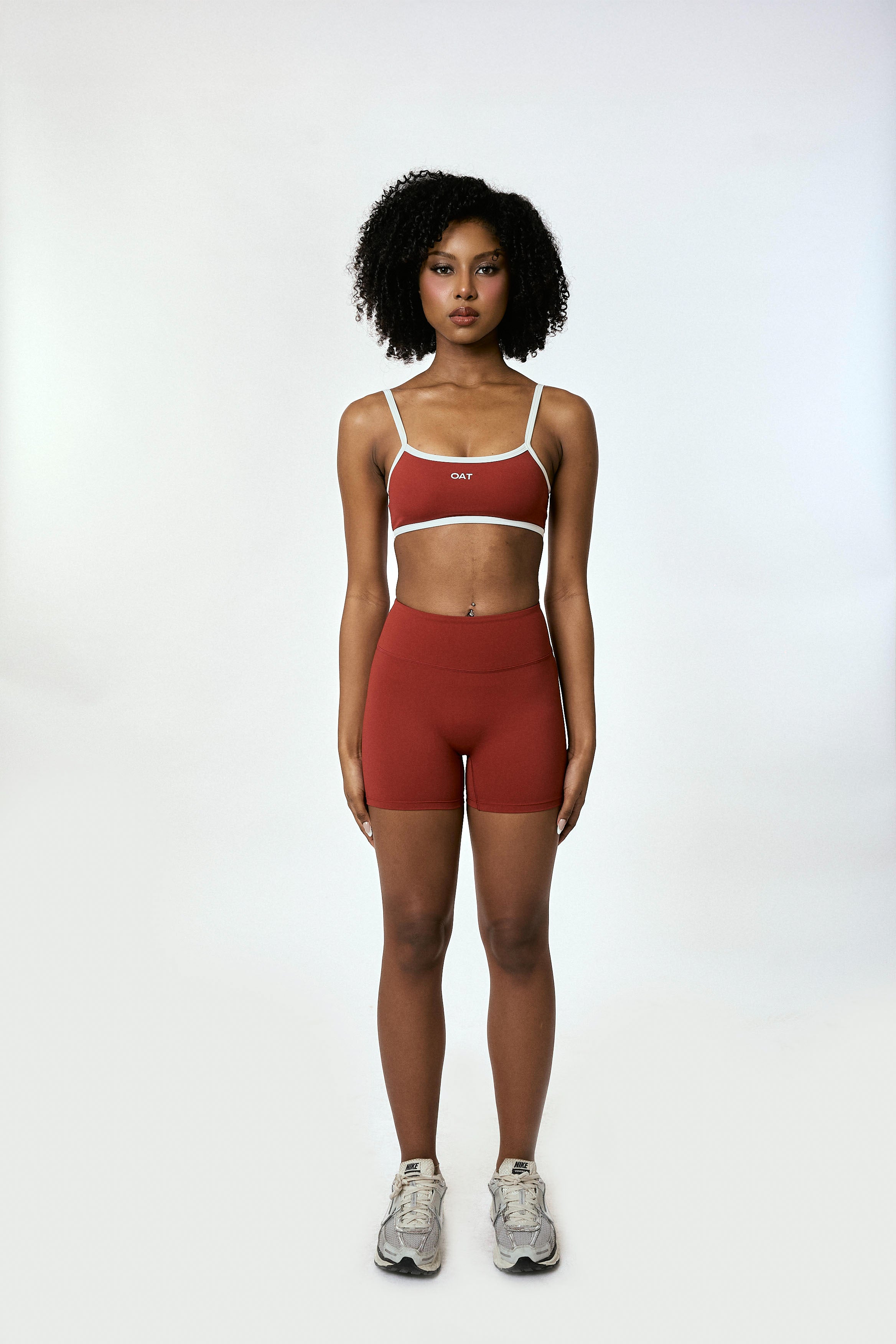 Form Invisible Scrunch Short - Cherry