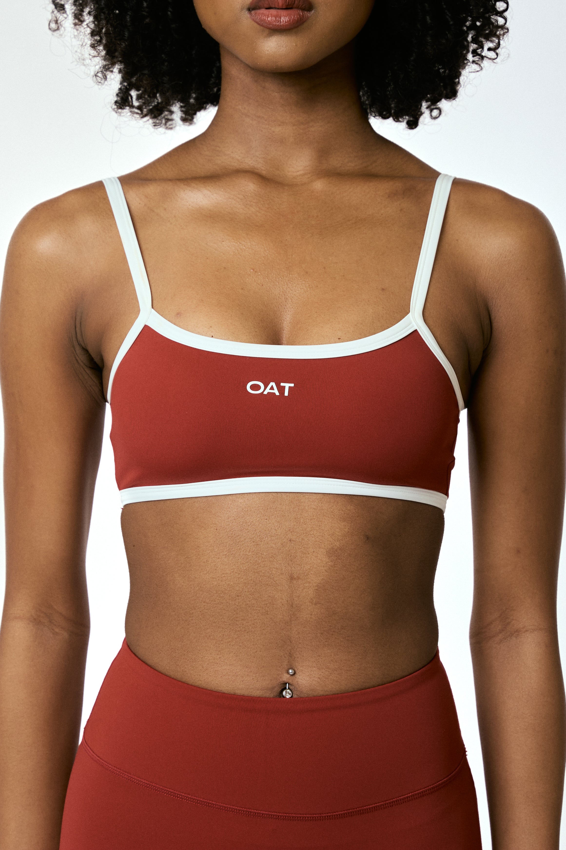 Form Rally Crop - Cherry