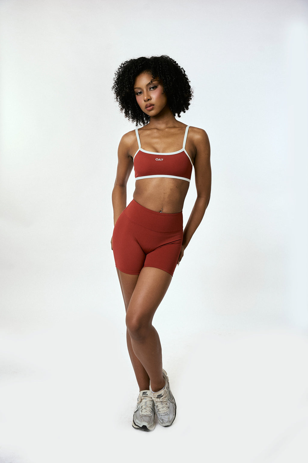 Form Invisible Scrunch Short - Cherry