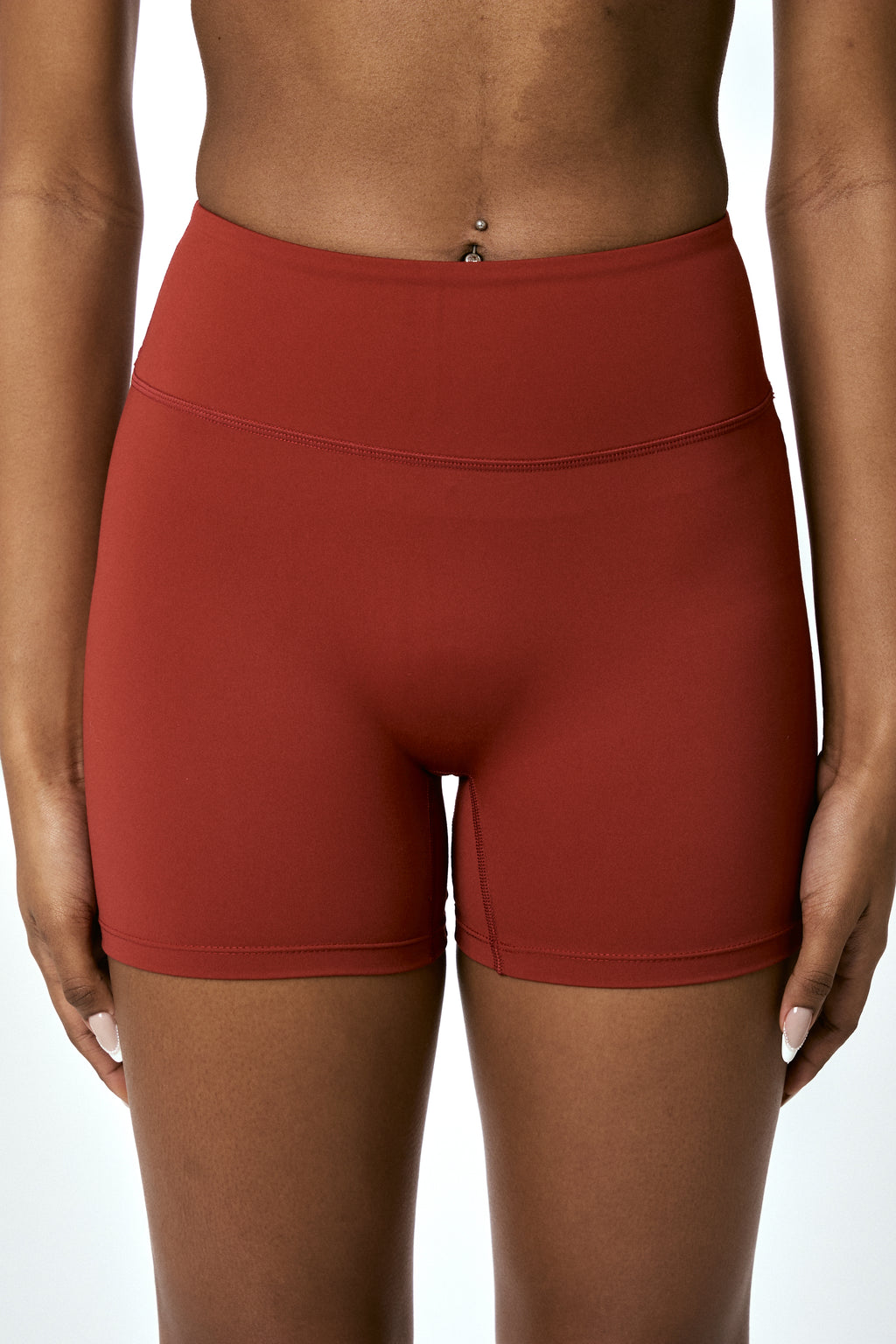 Form Invisible Scrunch Short - Cherry