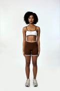 Form Invisible Scrunch Short - Espresso
