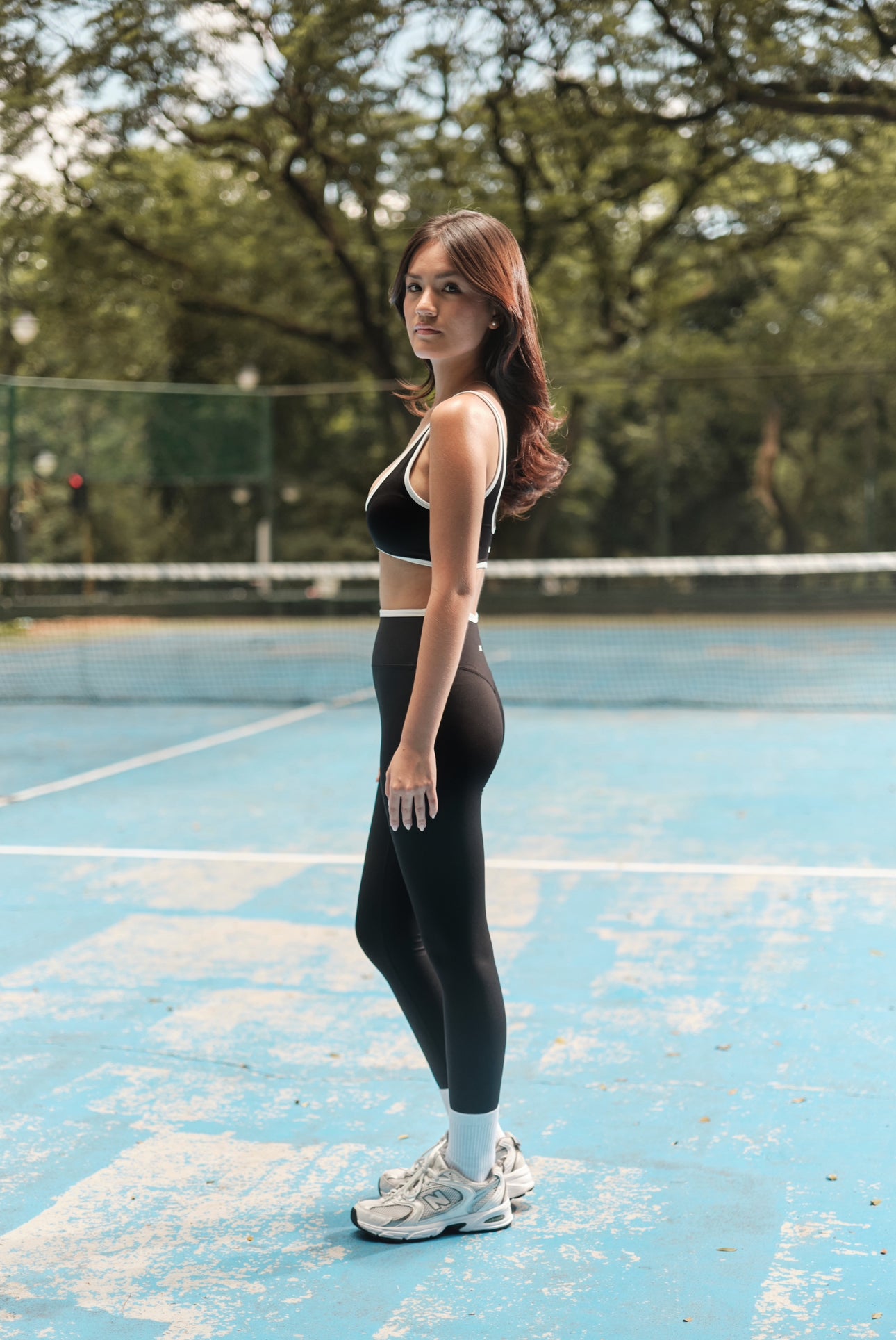 The Courtside Bra - Black