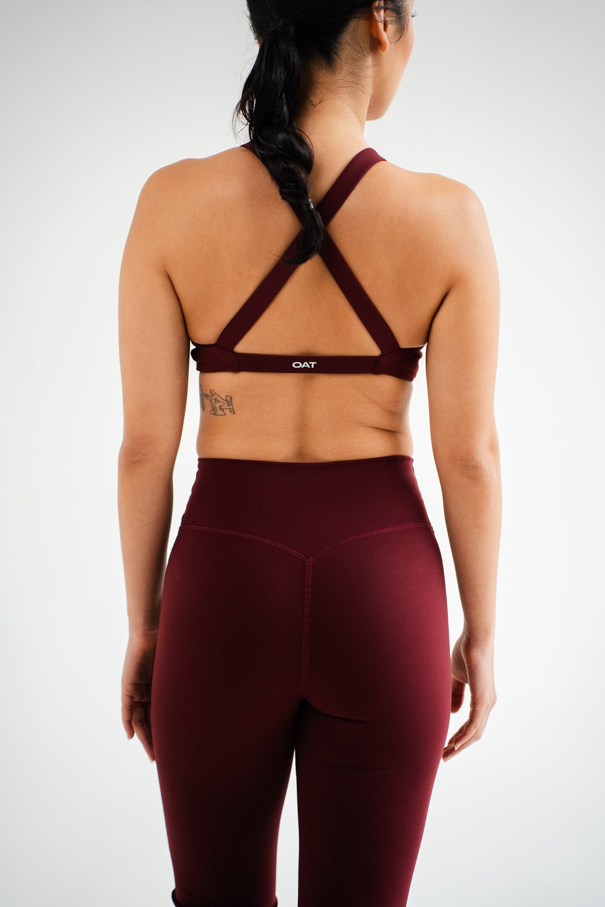 Core Twist Crop - Tempo