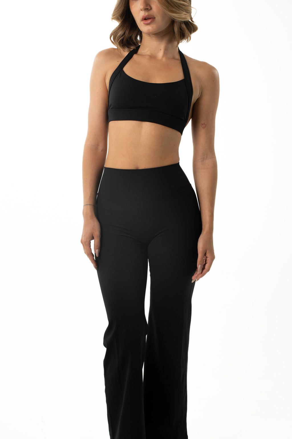 Core Invisible Scrunch Straight Leg Pant - Onyx